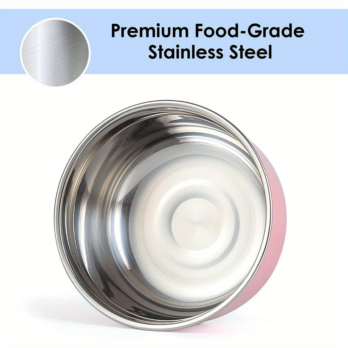 AuraNest premium stainless steel food containers stacked with lids, suitable for lunch and food storage.