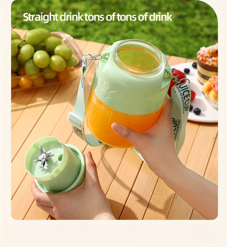 1pc, Mini Portable USB Electric Juicer Cup, Large Capacity