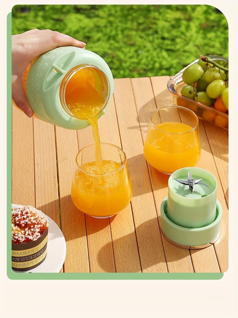 1pc, Mini Portable USB Electric Juicer Cup, Large Capacity