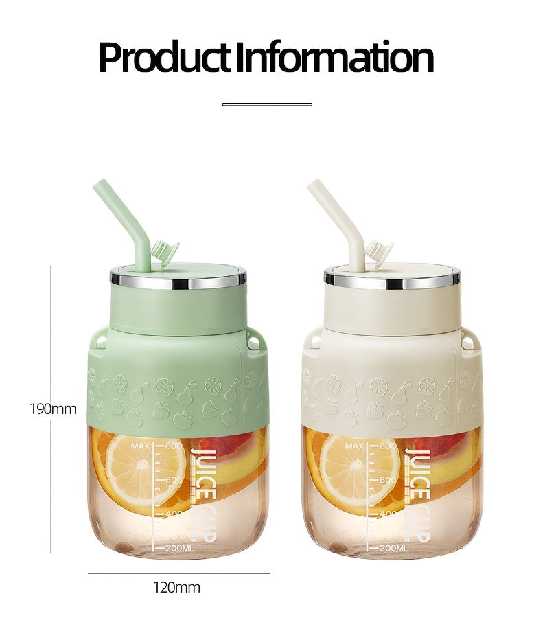 1pc, Mini Portable USB Electric Juicer Cup, Large Capacity