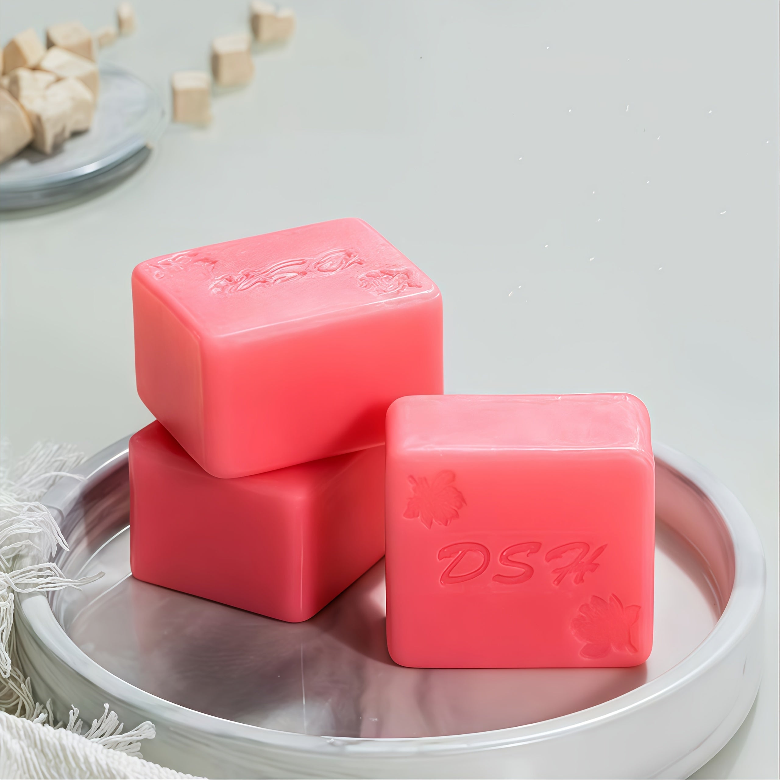Red Intimate Soap for Women | Light Beige Areola Bathing Cleanser
