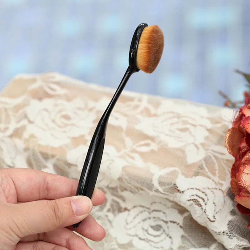 Makeup Brush Upgraded Flawless Application Toothbrush Foundation Concealer Blusher Liquid Cream Powder Cosmetic Blending Tool