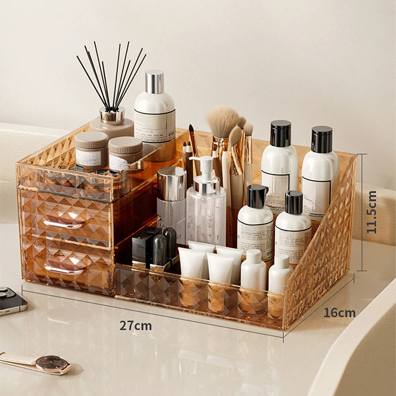 Makeup Organizer - Multi-functional Lipstick & Cosmetic Organizer