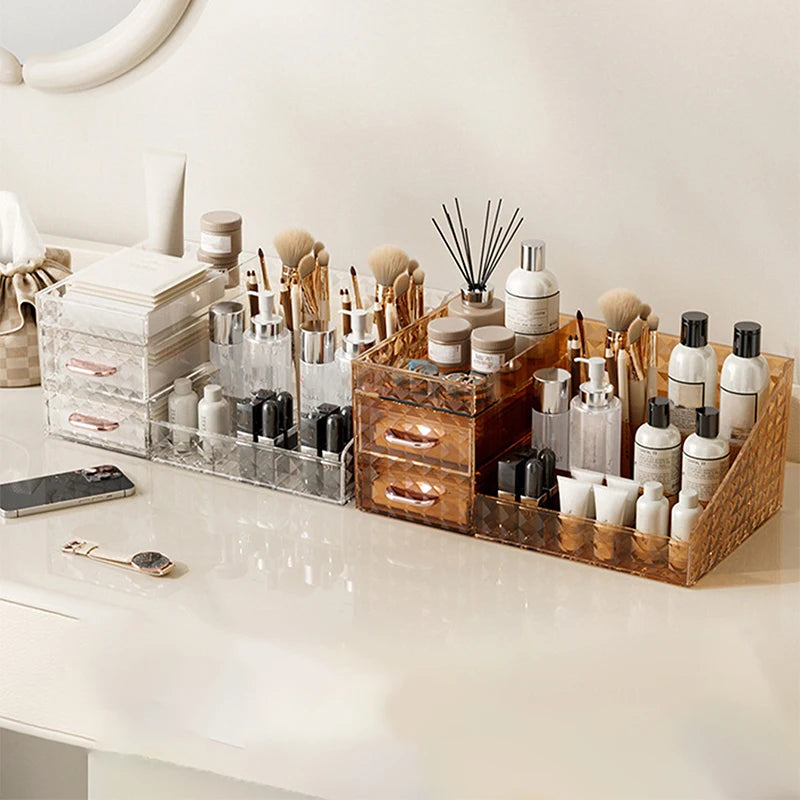 Makeup Organizer - Multi-functional Lipstick & Cosmetic Organizer