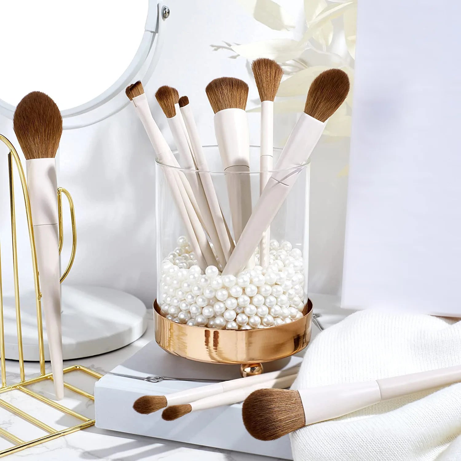 Makeup Brushes 14pc Makeup Brush set Synthetic Foundation Brush Powder Contour Eyeshadow Liner Blending Highlight