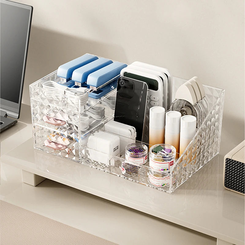 Makeup Organizer - Multi-functional Lipstick & Cosmetic Organizer