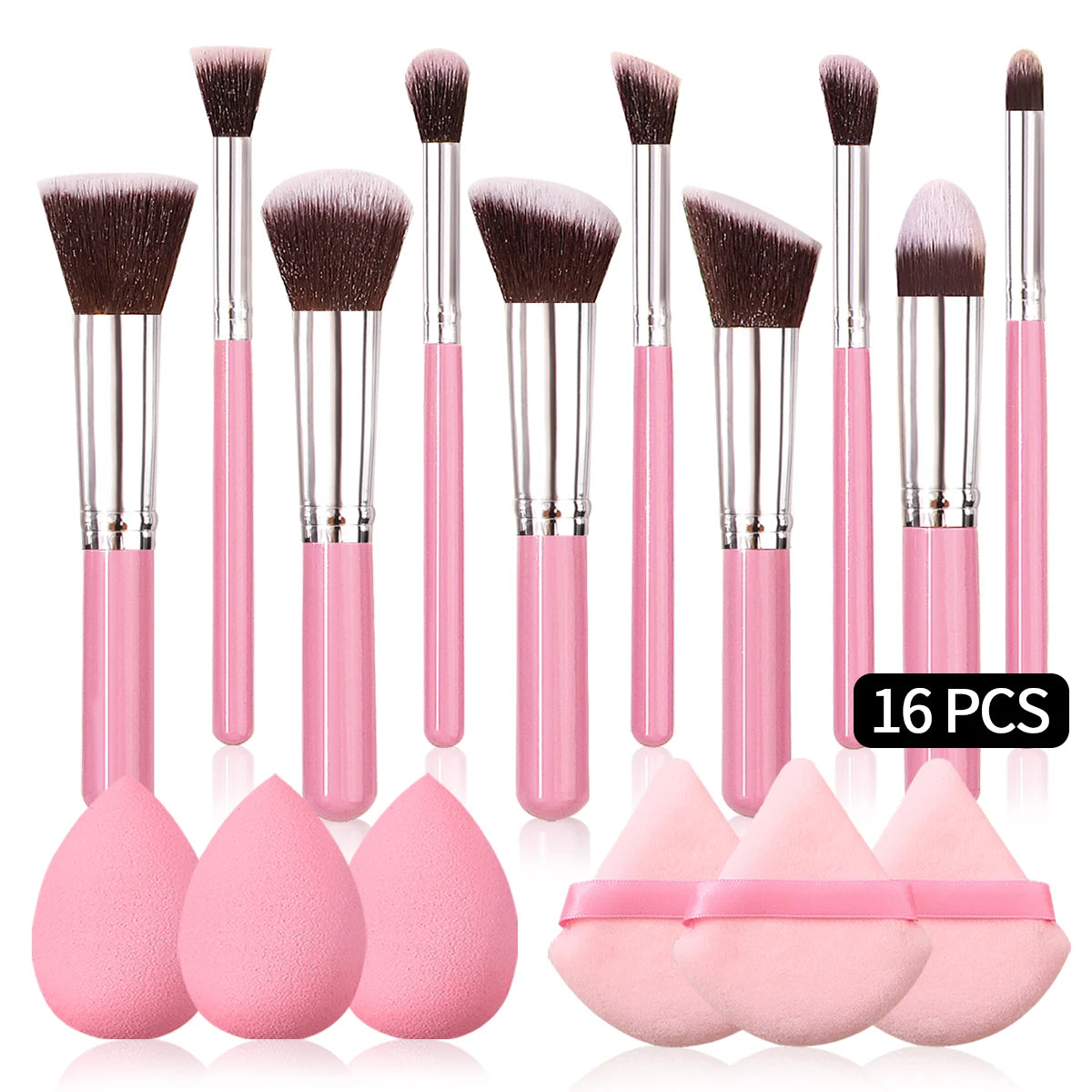 High Grade Pink makeup brush professional makeup tool set
