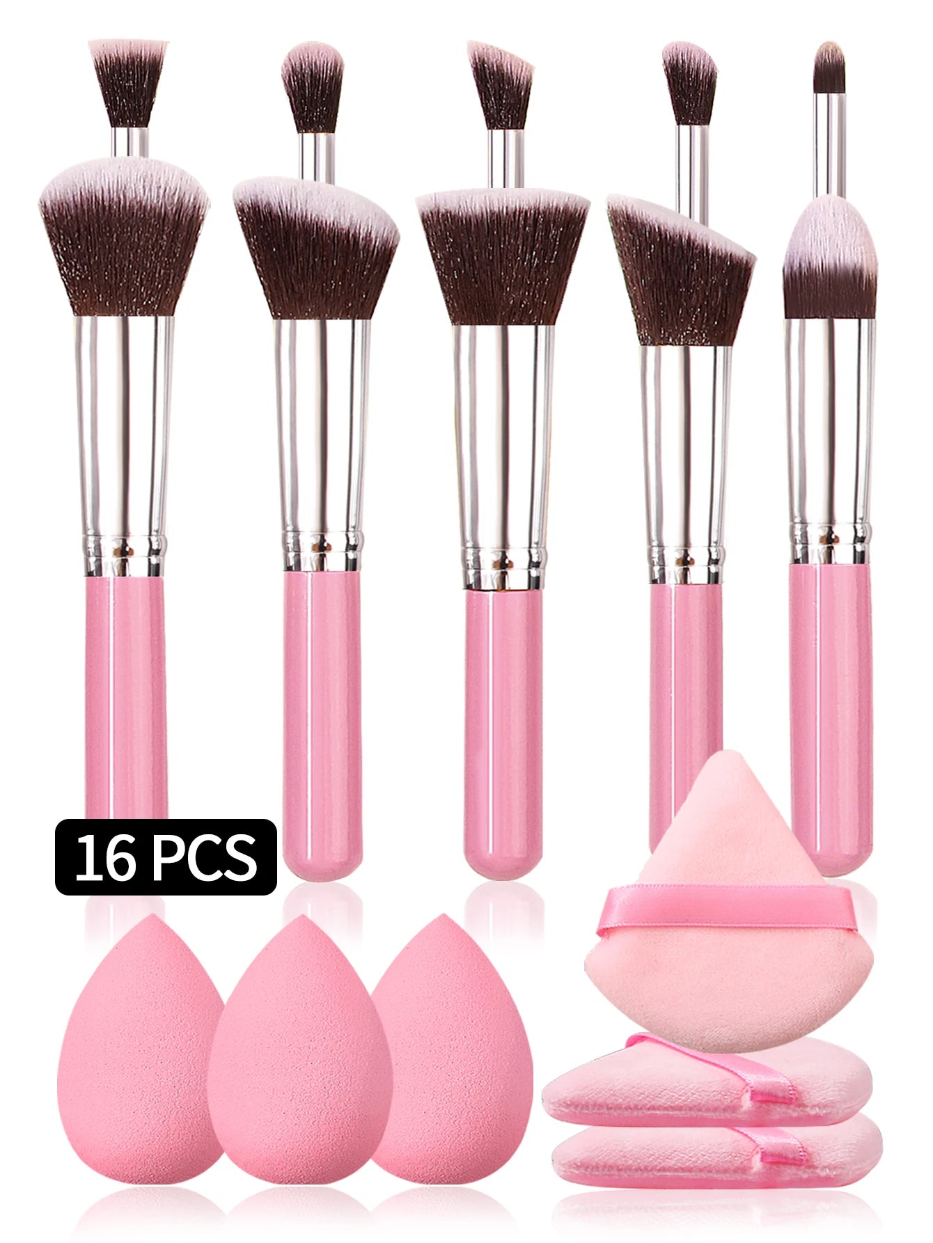 High Grade Pink makeup brush professional makeup tool set