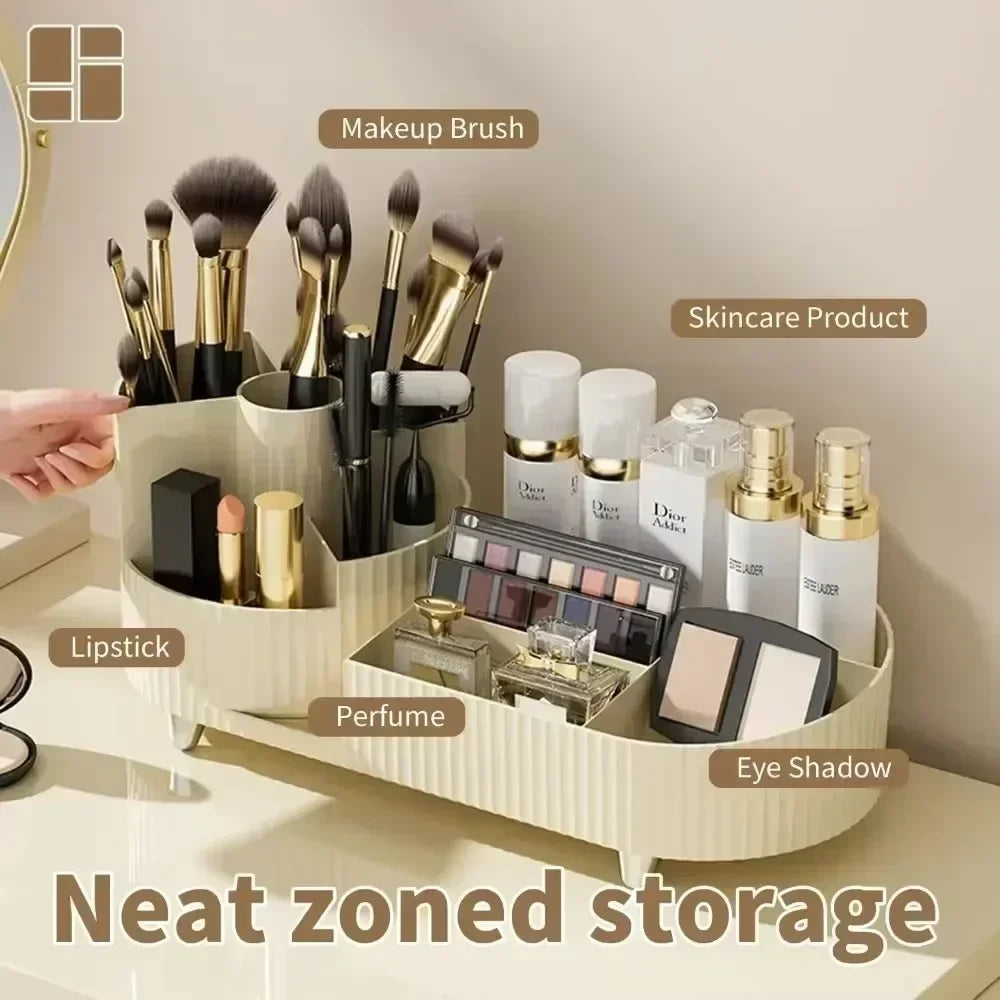 Makeup Storage Box 360 Degree Rotating Storage Box