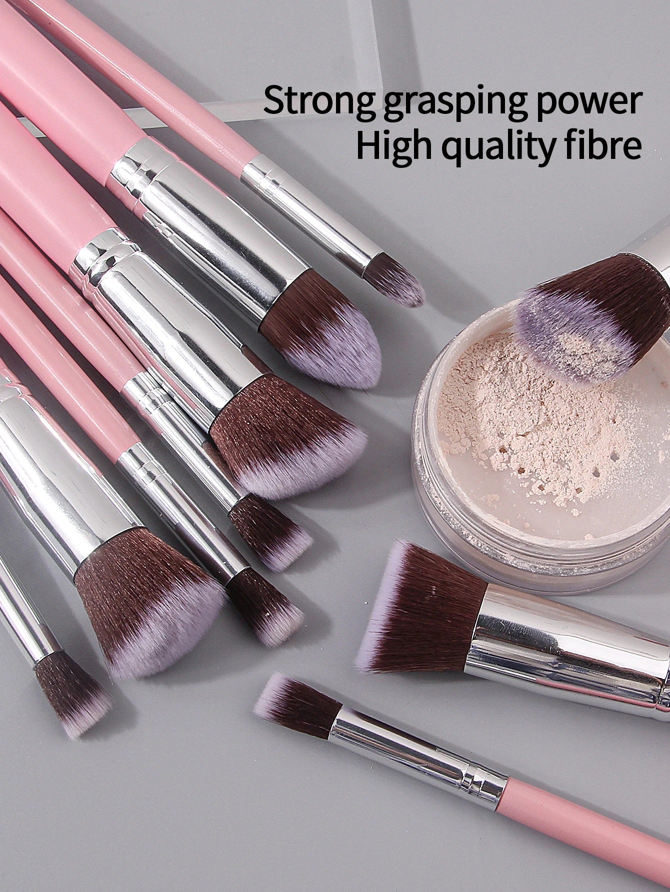 High Grade Pink makeup brush professional makeup tool set