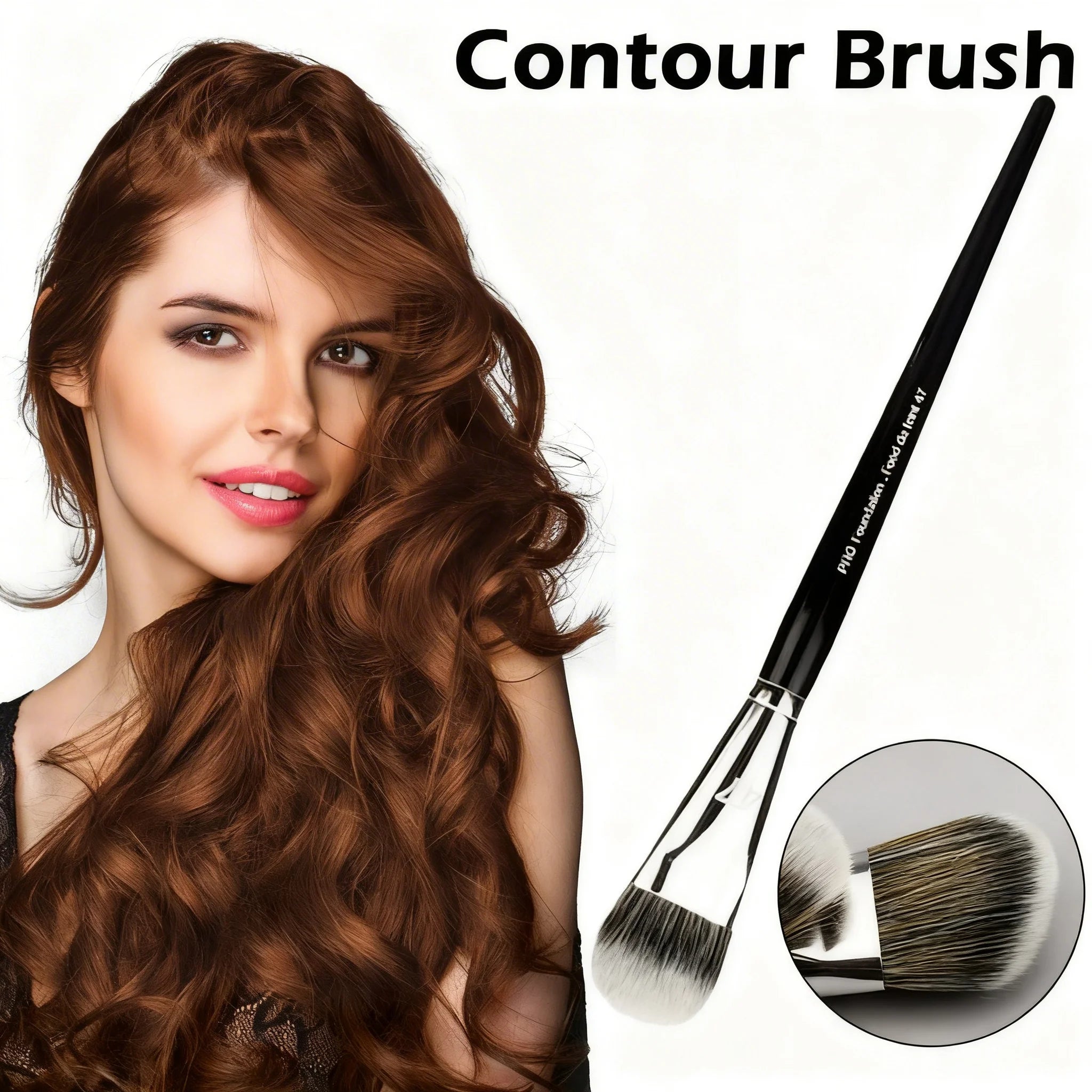 Makeup Brushes,Foundation Concealer Brush,Long Ergonomic Handle,Flat Makeup Brush For Foundation, Makeup Foundation Brushes