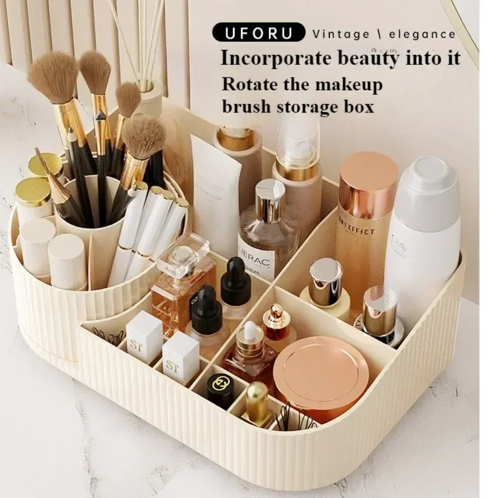 Makeup Storage Box 360 Degree Rotating Storage Box
