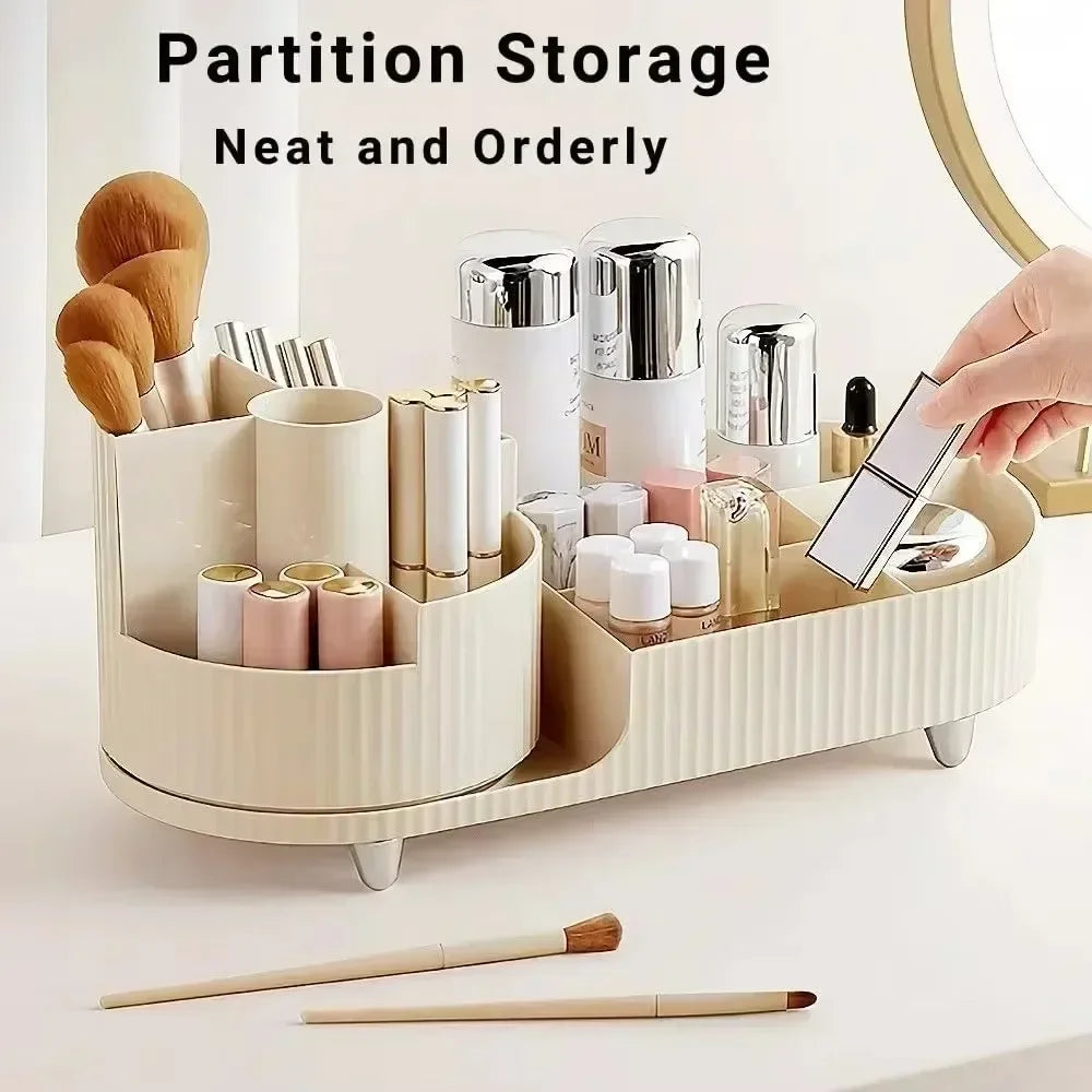 Makeup Storage Box 360 Degree Rotating Storage Box