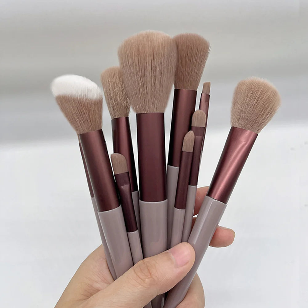 13 PCS Makeup Brush Set With Make Up Tools Bag
