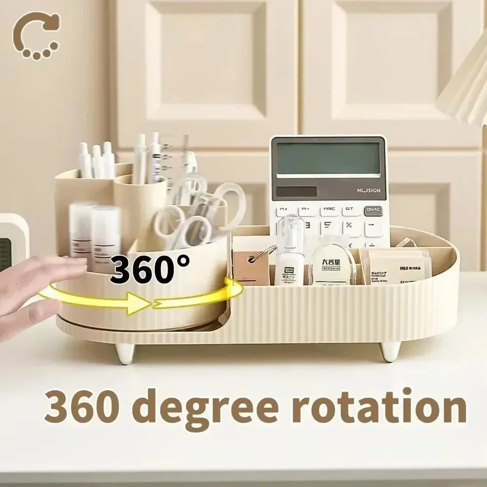 Makeup Storage Box 360 Degree Rotating Storage Box