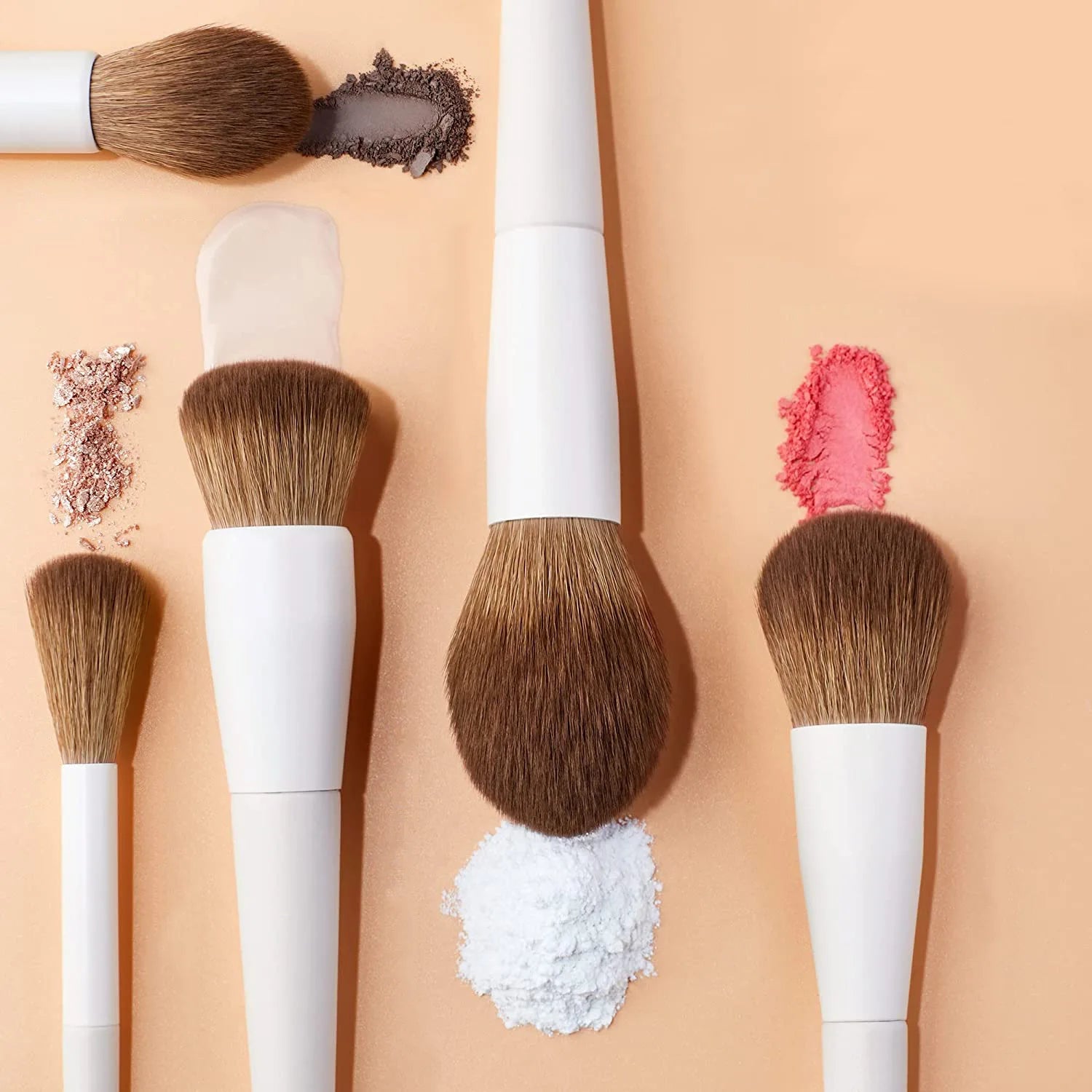 Makeup Brushes 14pc Makeup Brush set Synthetic Foundation Brush Powder Contour Eyeshadow Liner Blending Highlight