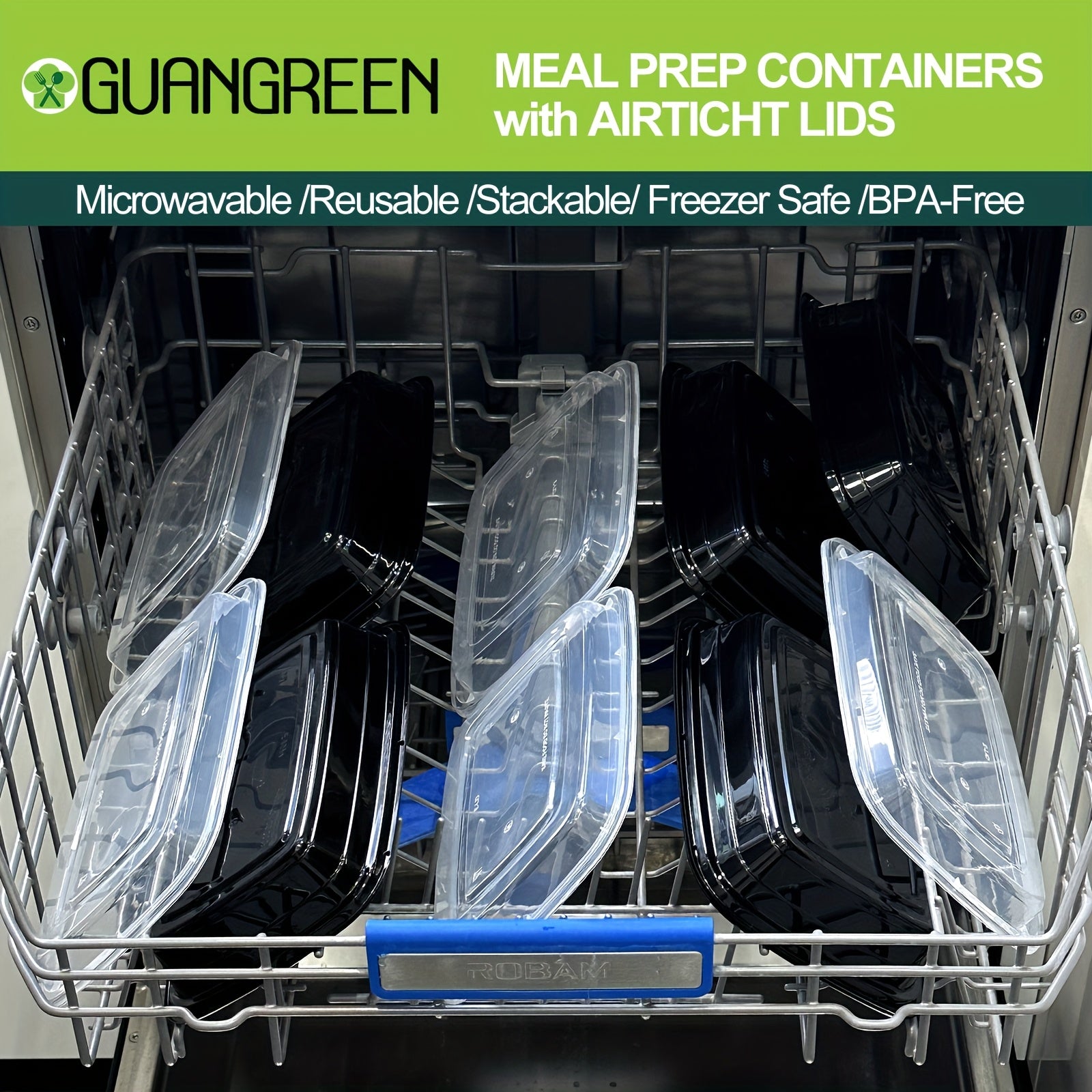 28oz Microwave-Safe Disposable Food Containers with Lids - Durable PP Meal Prep Boxes for Takeout, Lunches & Leftovers - 10/50/150 Pack Options