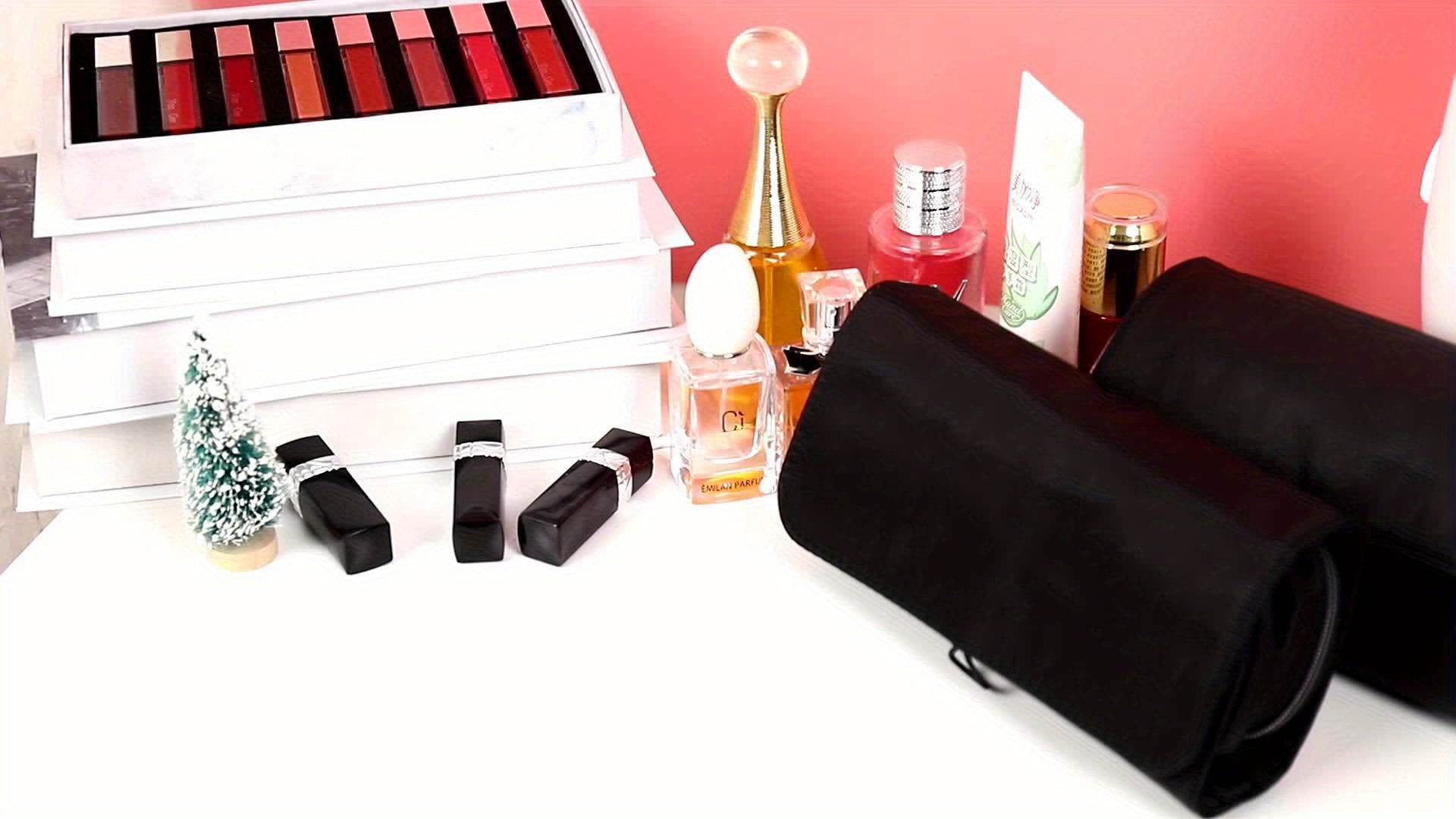 Large Capacity Makeup Brush Storage Pouch, Professional Multi-Functional Tool Organizer, Korean Style Portable Makeup Bag for Students